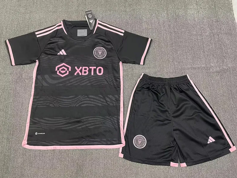 Youth Inter Miami CF Lionel 10 Messi adidas Black 2023 La Noche Jersey