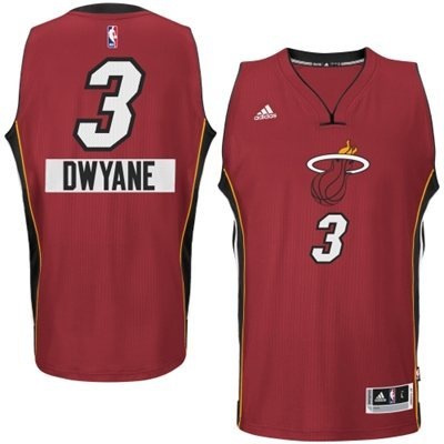 Youth Miami Hear 3 Dwyane Wade 2014 Christmas Day Swingman Jersey