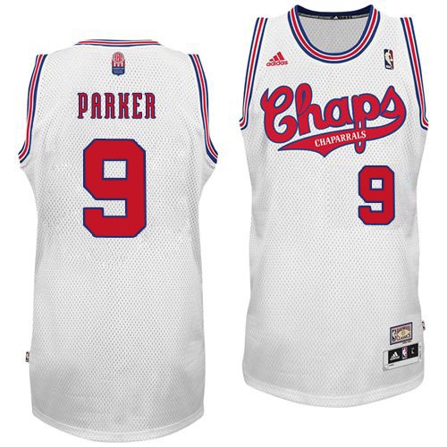 San Antonio Spurs #9 Tony Parker ABA Dallas Chaparrals Jersey