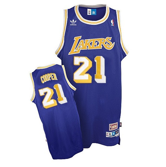 Los Angeles Lakers #21 Michael Cooper Soul Swingman Purple Jersey