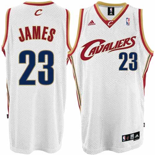 Cleveland Cavaliers #23 LeBron James Soul Swingman Home Jersey