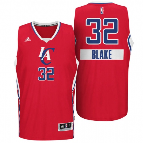 Los Angeles Clippers #32 Blake Griffin 2014 Christmas Day Big Logo Swingman Red Jersey