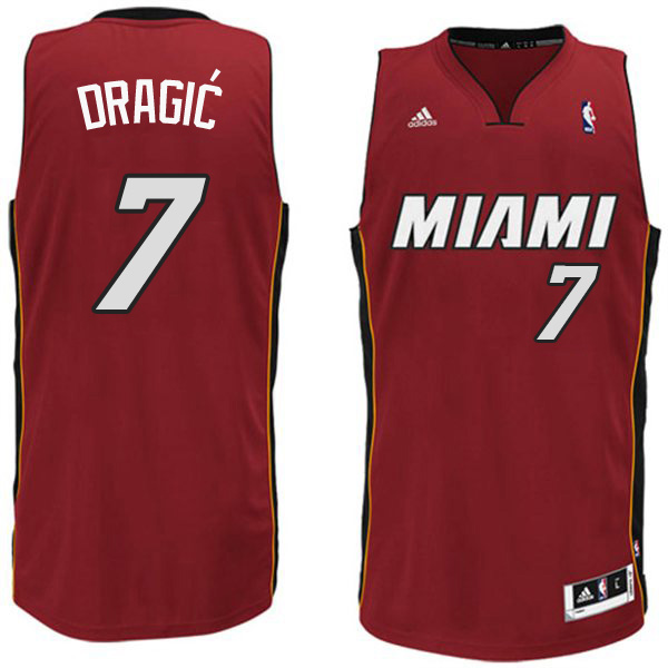 Miami Heat #7 Goran Dragic 2014 15 New Swingman Alternate Red Jersey