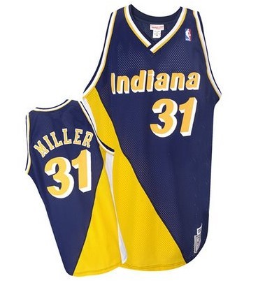 Indiana Pacers #31 Reggie Miller Soul Swingman Jersey