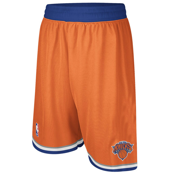 New York Knicks Orange Swingman Shorts