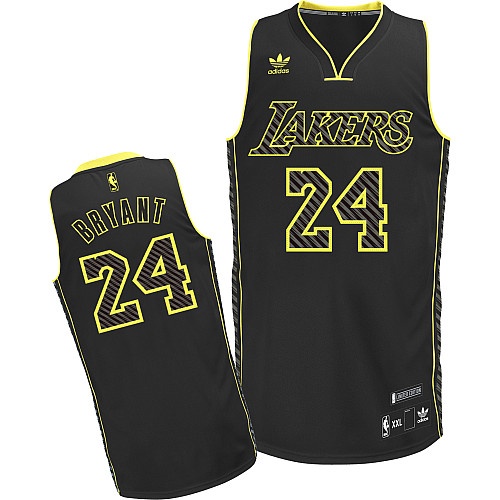 Los Angeles Lakers Kobe Bryant Electricity Fashion Swingman Jersey