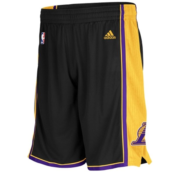 Los Angeles Lakers Swingman Black Shorts