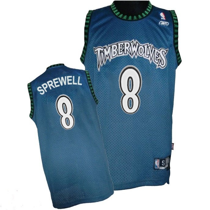 Minnesota Timberwolves #8 Latrell Sprewel Soul Swingman Jersey