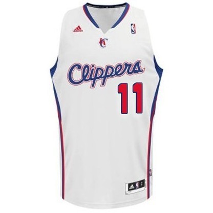 Los Angeles Clippers #11 Jamal Crawford Revolution 30 Swingman Home Jersey