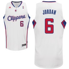 Los Angeles Clippers #6 Deandre Jordan Revolution 30 Swingman Home Jersey