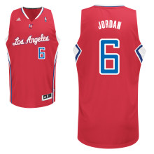 Los Angeles Clippers #6 Deandre Jordan Revolution 30 Swingman Road Jersey