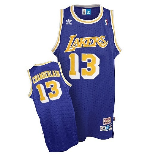 Los Angeles Lakers #13 Wilt Chamberlain Soul Swingman Jersey