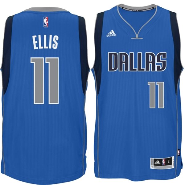Dallas Mavericks #11 Monta Ellis Swingman Road Royal Blue Jersey