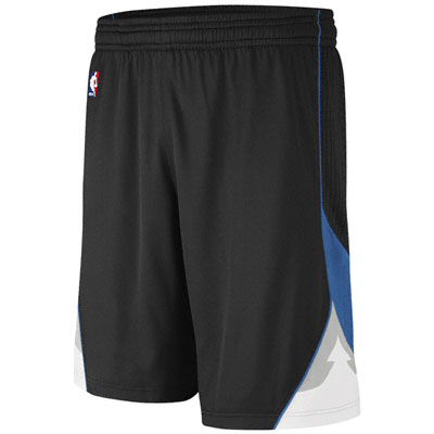 Minnesota Timberwolves Revolution 30 Swingman Black Shorts