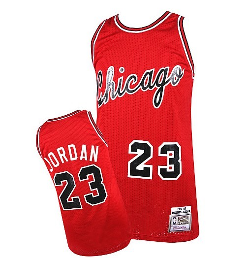 Mitchell & Ness Chicago Bulls Michael Jordan 1984 1985 Hardwood Classics Authentic Road Jersey