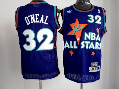 nba 95 all star 32 oneal purple