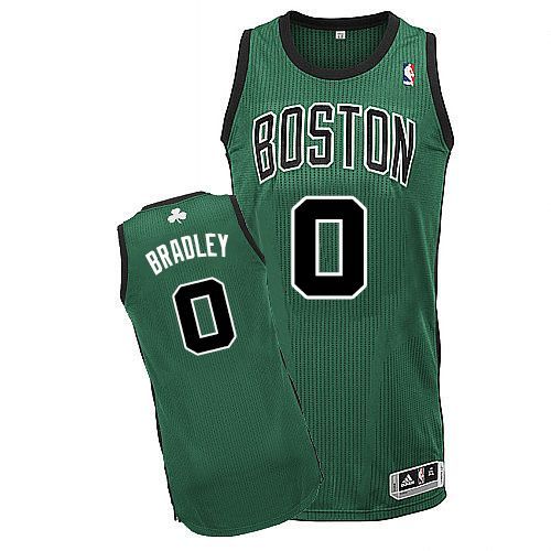 Revolution 30 Celtics #0 Avery Bradley Green(Black No.) Stitched NBA Jersey