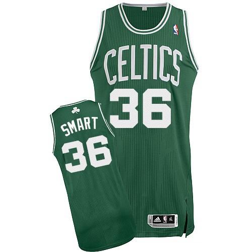 Revolution 30 Celtics #36 Marcus Smart Green Stitched NBA Jersey