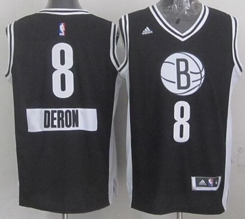 Nets #8 Deron Williams Black 2014 15 Christmas Day Stitched NBA Jersey