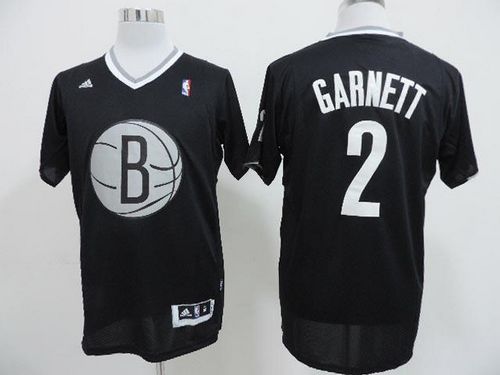 Nets #2 Kevin Garnett Black 2013 Christmas Day Swingman Stitched NBA Jersey