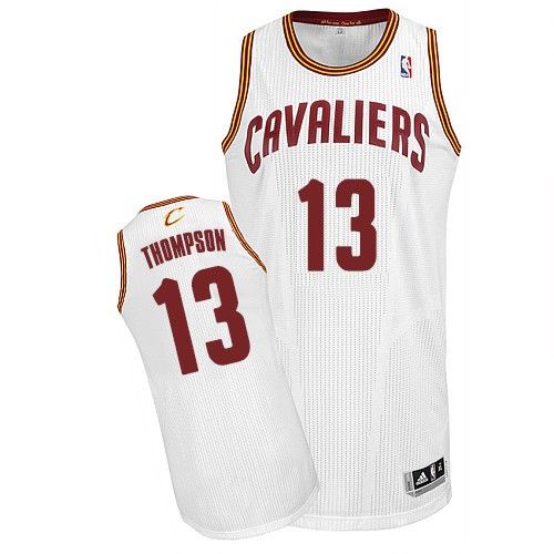 Revolution 30 Cavaliers #13 Tristan Thompson White Stitched NBA Jersey