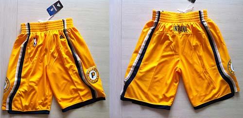 Indiana Pacers Yellow NBA Shorts