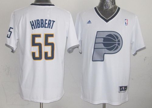 Pacers #55 Roy Hibbert White 2013 Christmas Day Swingman Stitched NBA Jersey