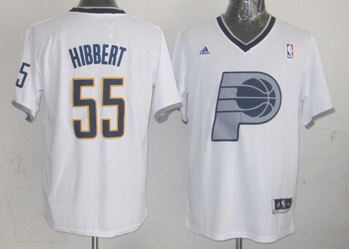 Pacers #55 Roy Hibbert White 2013 Christmas Day Swingman Stitched NBA Jersey