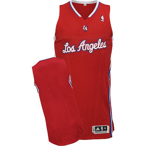 Revolution 30 Clippers Blank Red Stitched NBA Jersey