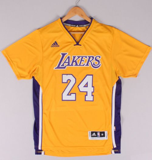 Lakers #24 Kobe Bryant New Gold Alternate Stitched NBA Jersey