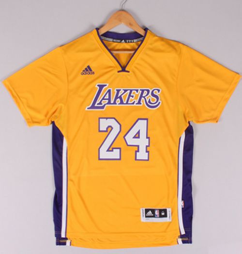 Lakers #24 Kobe Bryant New Gold Alternate Stitched NBA Jersey