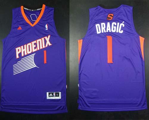 Revolution 30 Suns #1 Goran Dragic Purple Stitched NBA Jersey