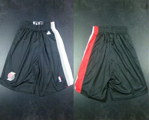 Portland Trail Blazers Black Shorts