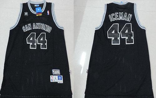 Spurs #44 George Gervin Black 