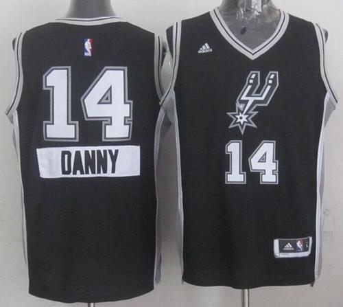 Spurs #14 Danny Green Black 2014 15 Christmas Day Stitched NBA Jersey