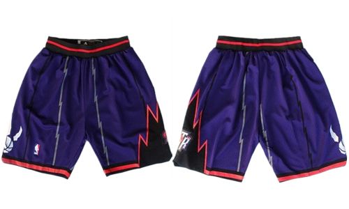 Toronto Raptors Purple NBA Shorts