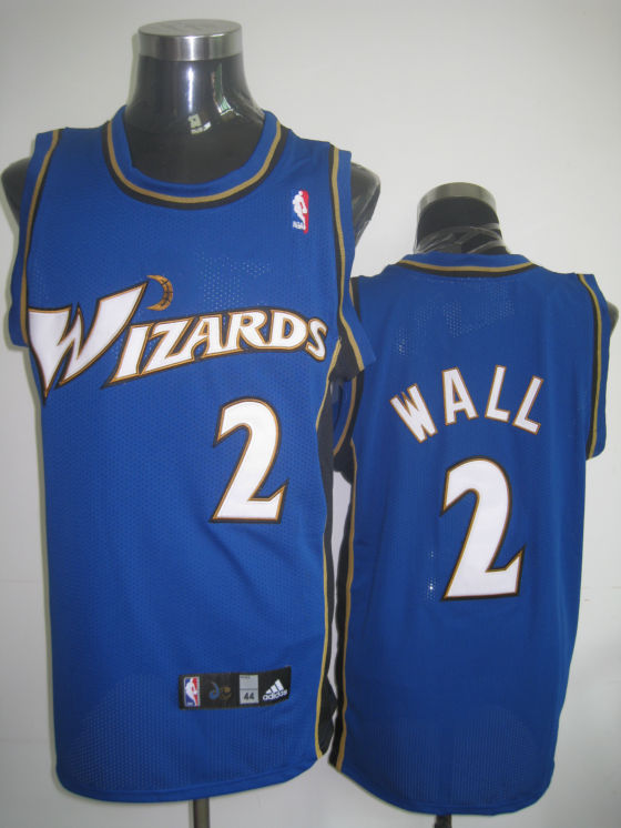 Wizards #2 John Wall Stitched Blue NBA Jersey