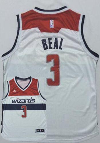 Wizards #3 Bradley Beal New White Home Stitched NBA Jersey