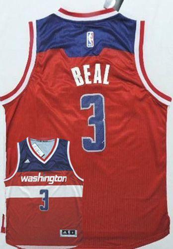 Wizards #3 Bradley Beal New Red Road Stitched NBA Jersey