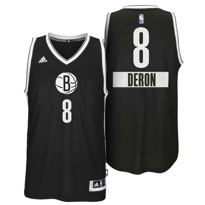 Brooklyn Nets #8 Deron Williams 2014 Christmas Day Big Logo Swingman Jersey