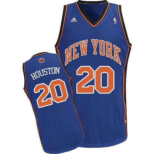 New York Knicks Allan Houston #20 Blue Jersey