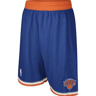 New York Knicks Road Royal Blue Swingman Shorts