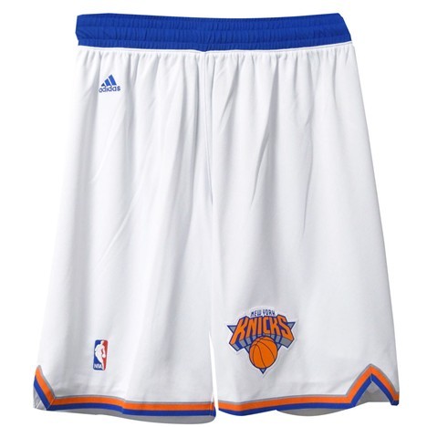 New York Knicks White Swingman Shorts