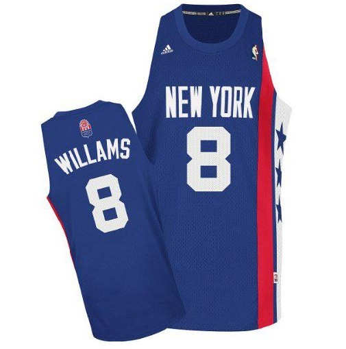 New York Nets #8 Deron Williams ABA Hardwood Classic Swingman Jersey