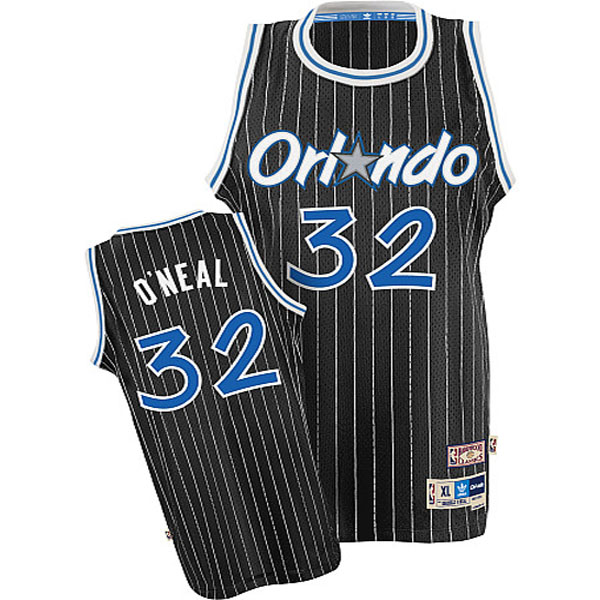 Youth Orlando Magic #32 Shaquille O'Neal Soul Swingman Black Jersey