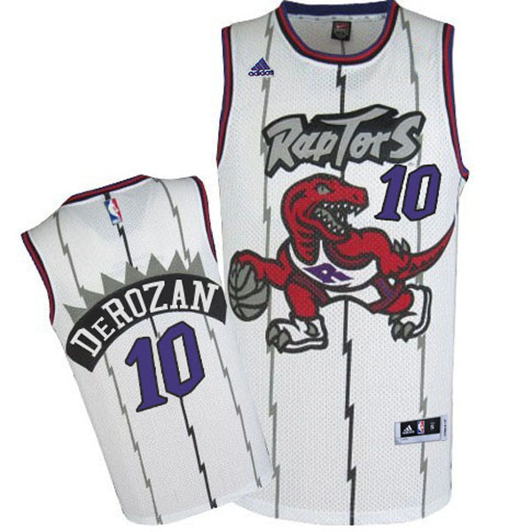 Toronto Raptors  #10 DeMar DeRozan 2014 15 New Swingman Home White Jersey