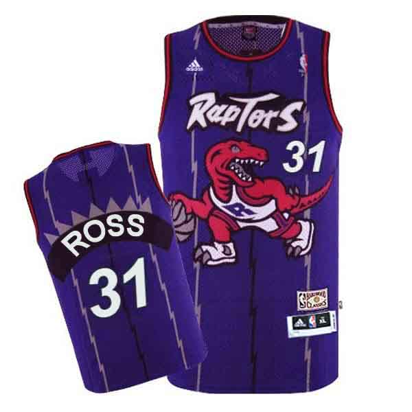 Toronto Raptors #31 Terrence Ross Hardwood Classics Swingman Purple Jersey