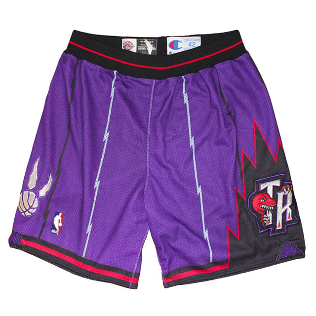 Toronto Raptors Classics Purple Swingman Shorts
