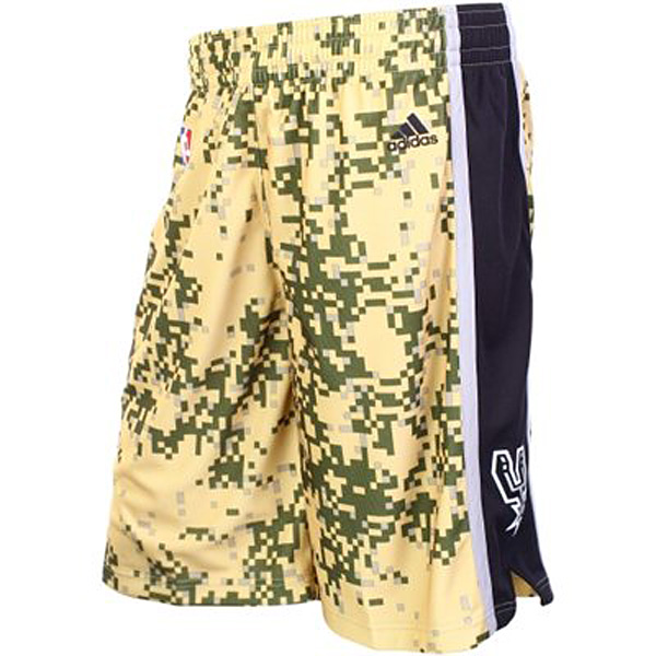 San Antonio Spurs Digital Camouflage Shorts