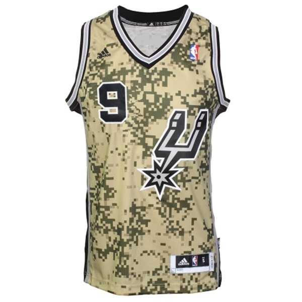 San Antonio Spurs #9 Tony Parker New Camo Jersey